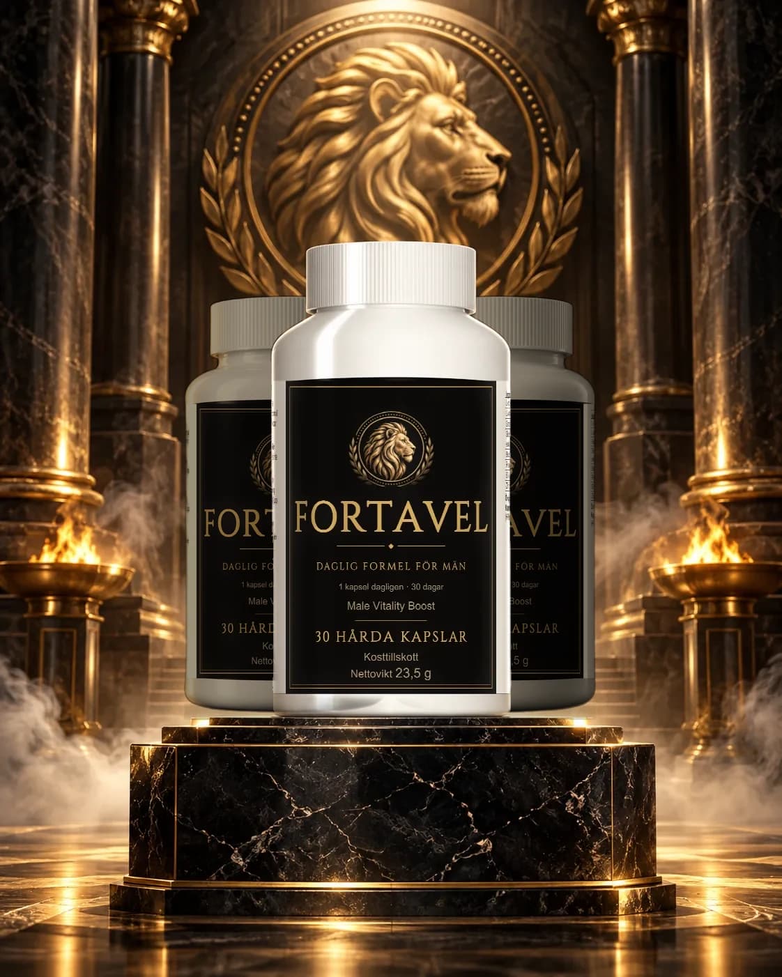 Fortavel · 3 purkkia
